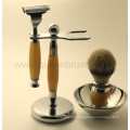 Luxurious Shave Razor Badger Shaving Brush